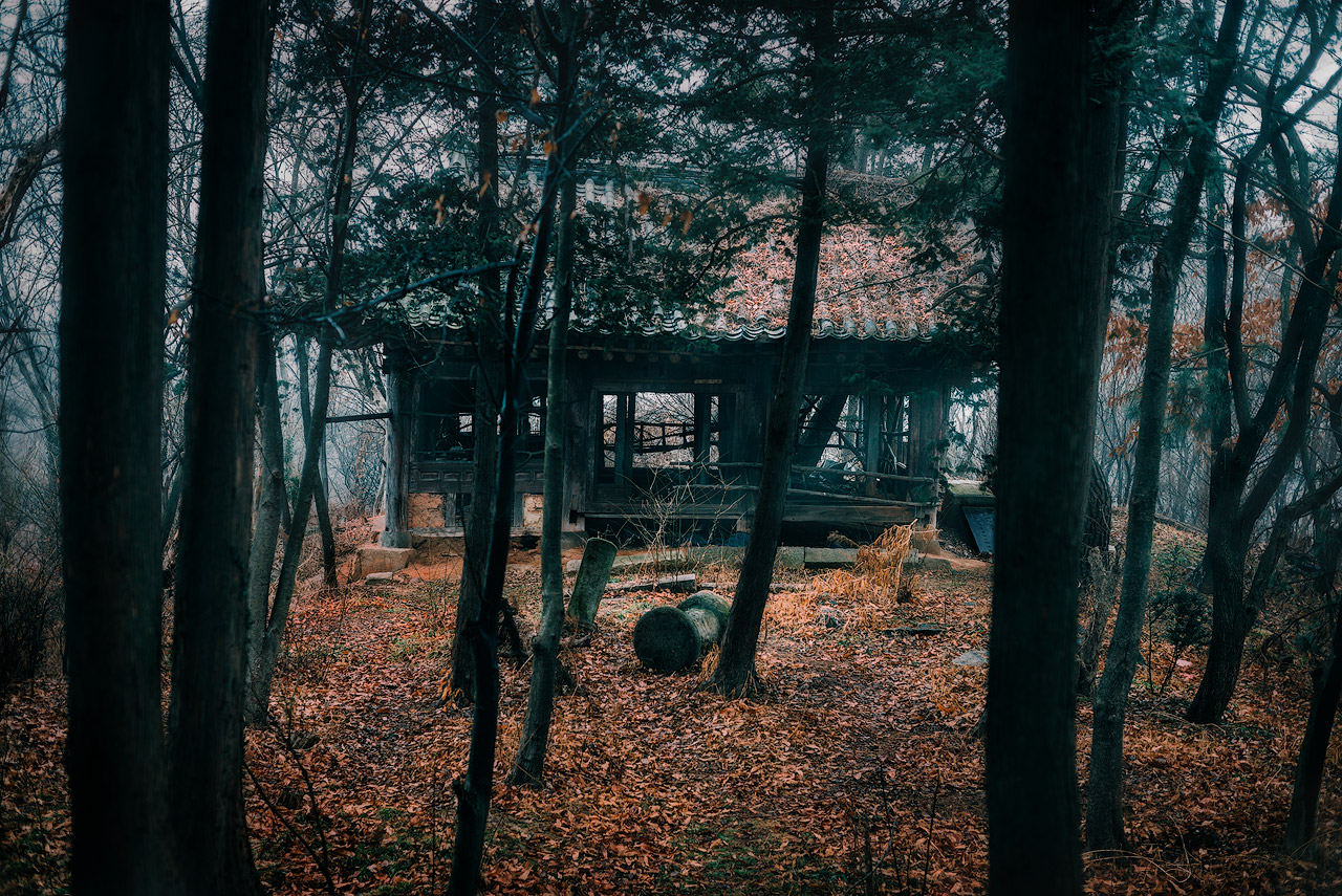 Abandoned building in Jeonju, South Korea