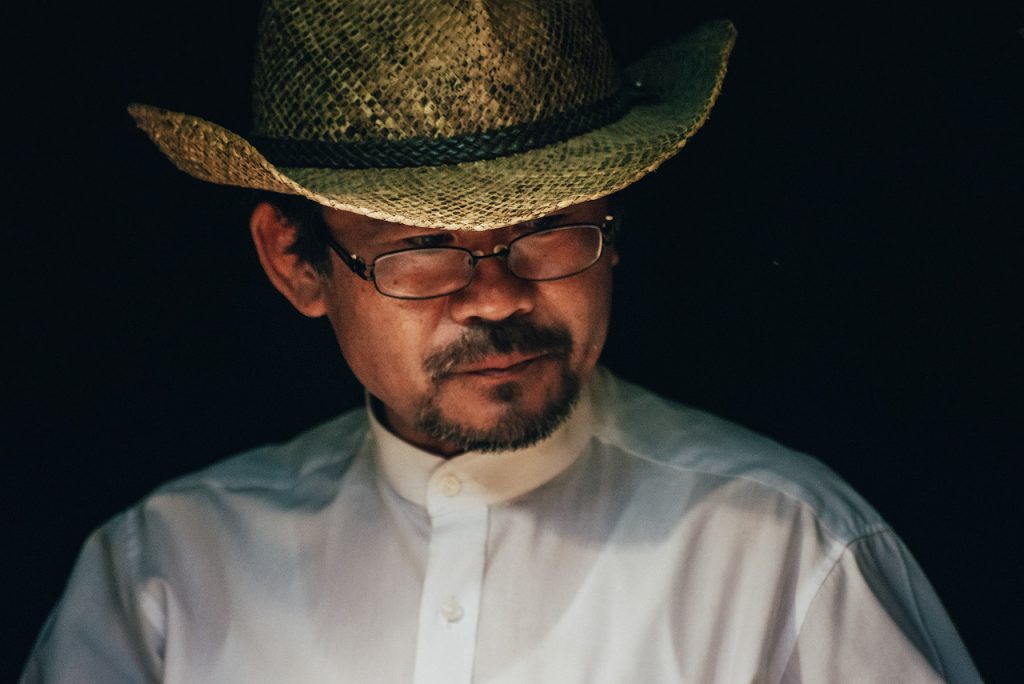 Portrait of Jeonju candy seller