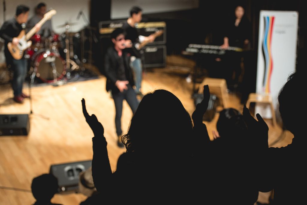 Audience at Tongyeong International Music Festival, 2014.