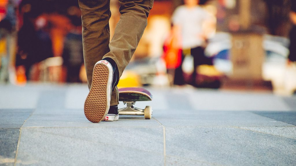 Skateboard and Vans in South Korea