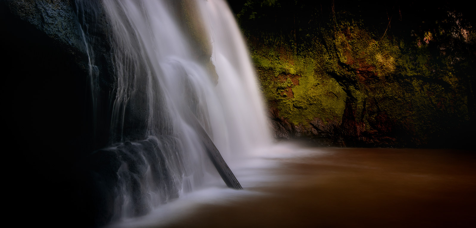 Waterfall long exposure from Cambodia