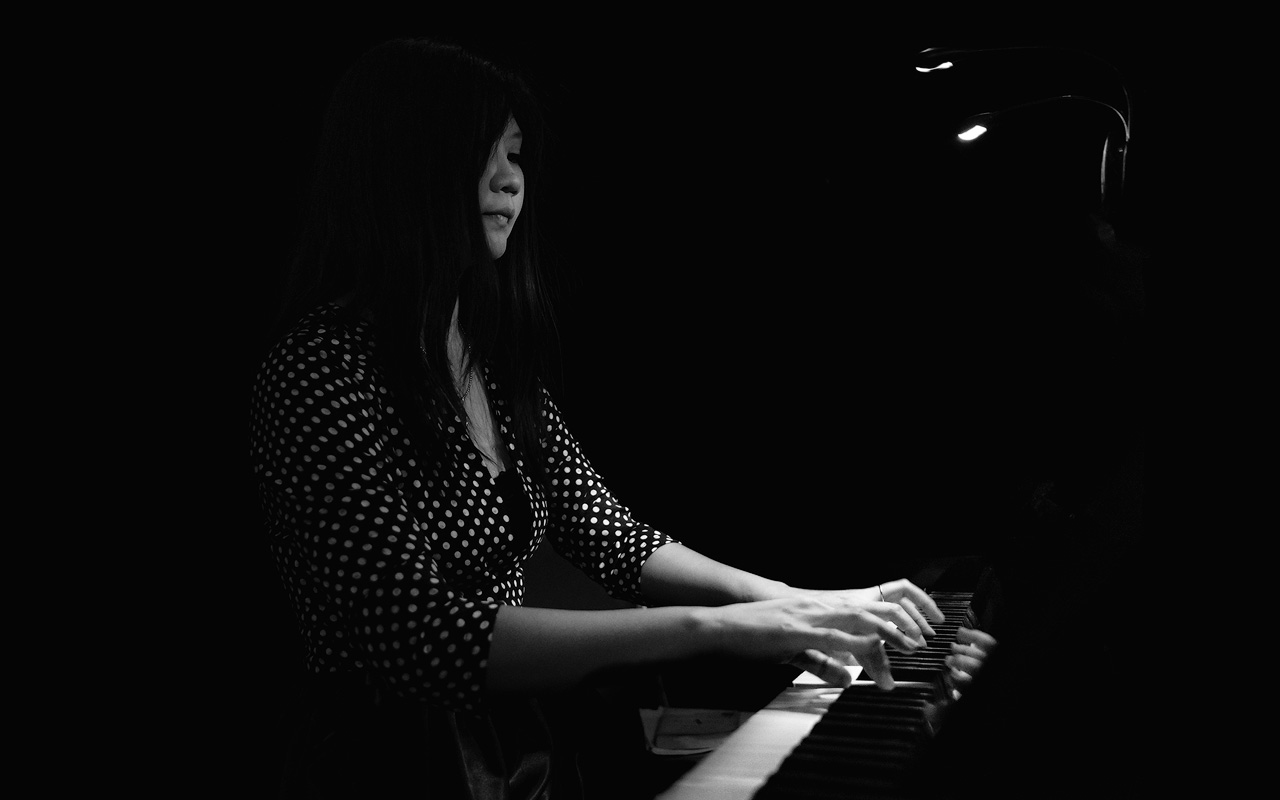 Natalya Khon, classical musician, on piano